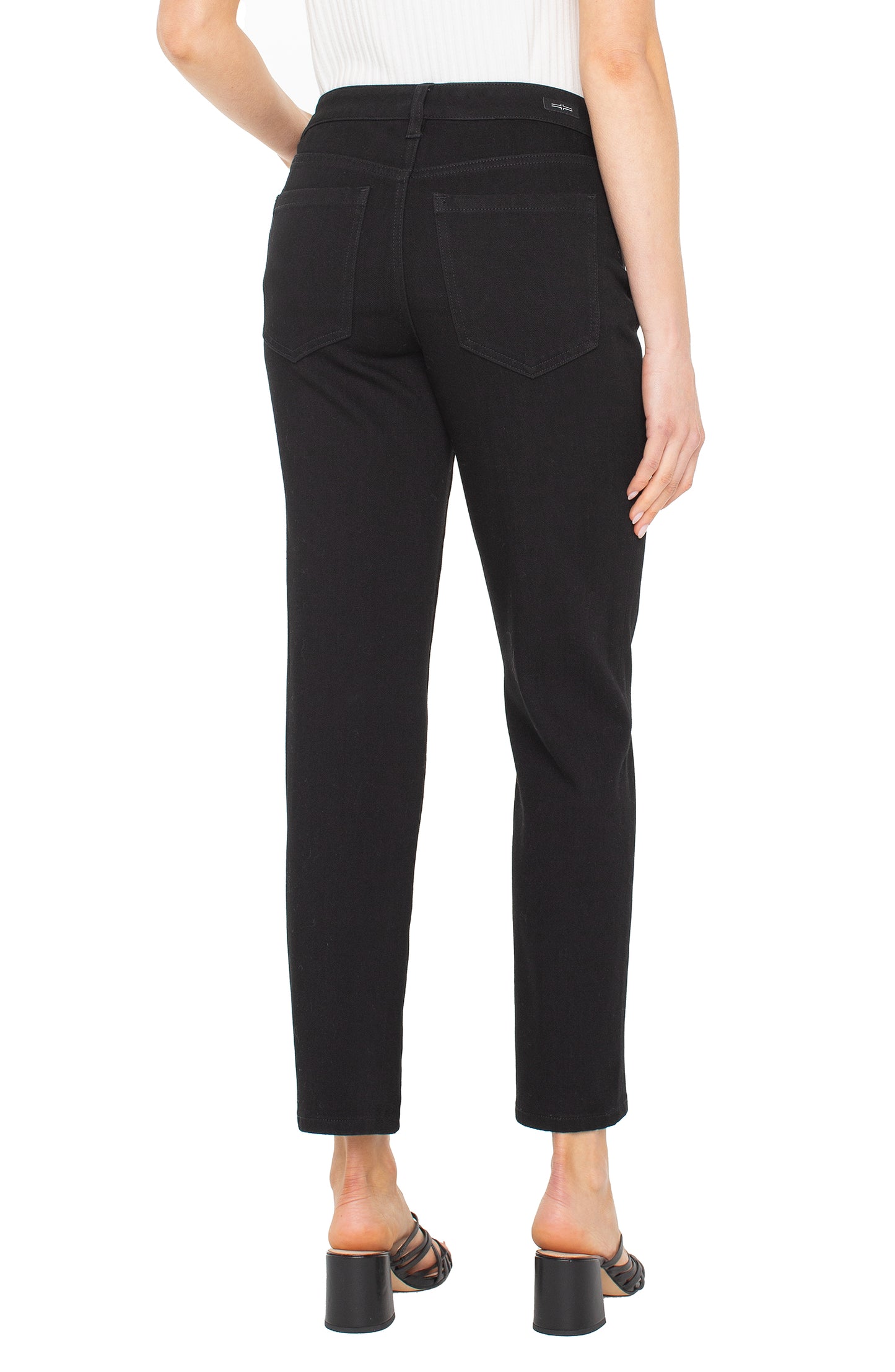 BLACK RINSE LIV SKINNY