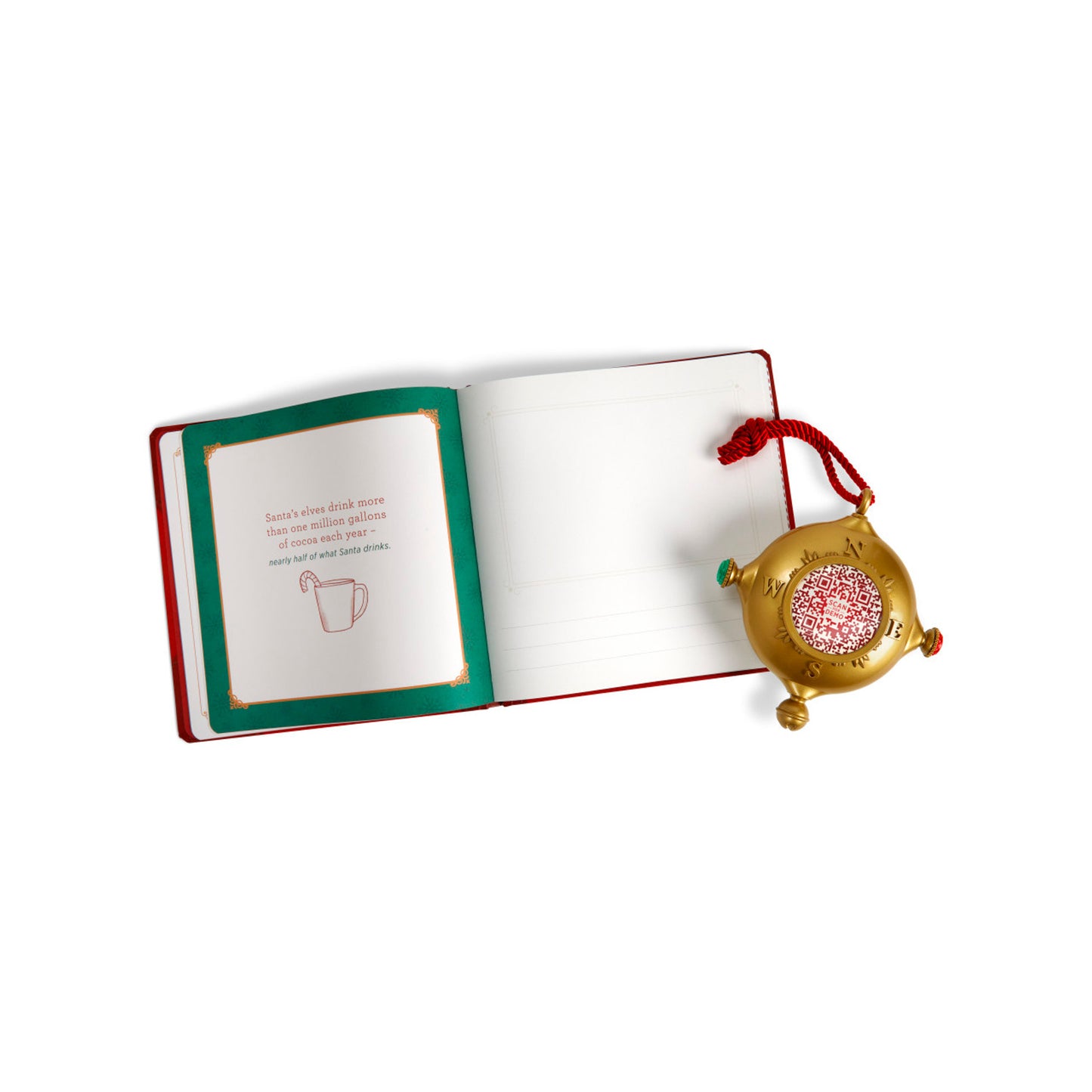 SANTA KINDNESS ORNAMENT AND JOURNAL