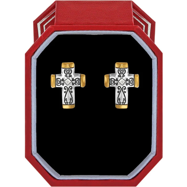VENEZIA CROSS EARRINGS