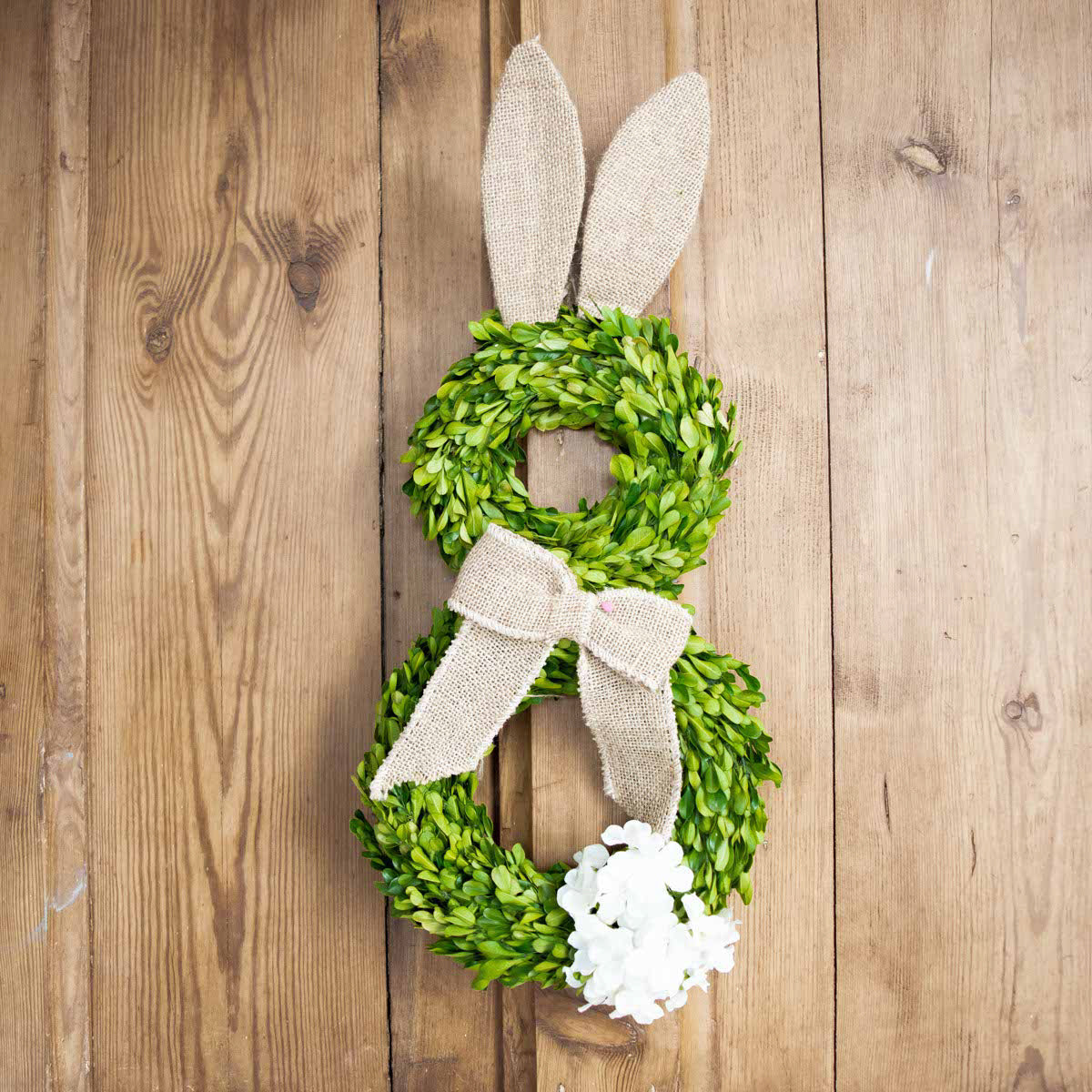 PRESERVED BOXWOOD BUNNY