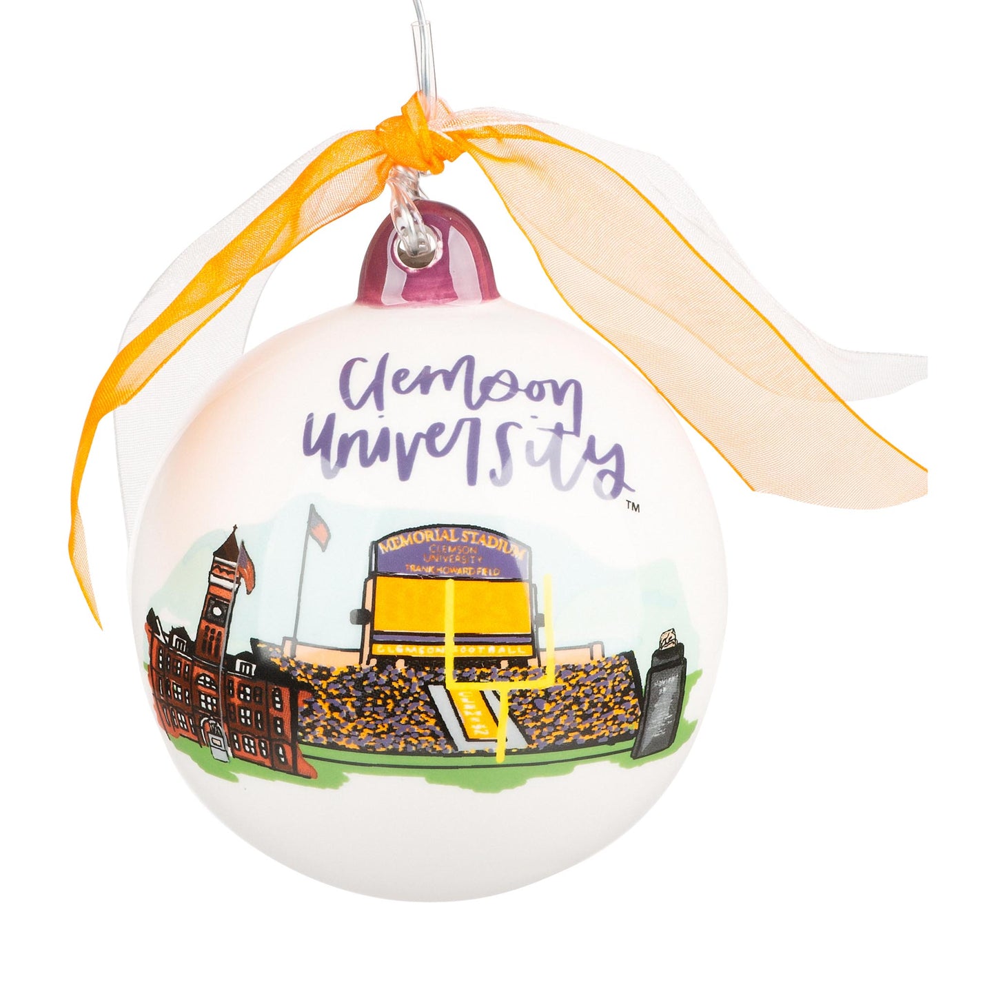 CLEMSON ORNAMENT