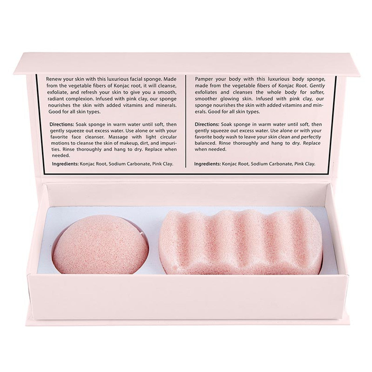 KONJAC SPONGE SET