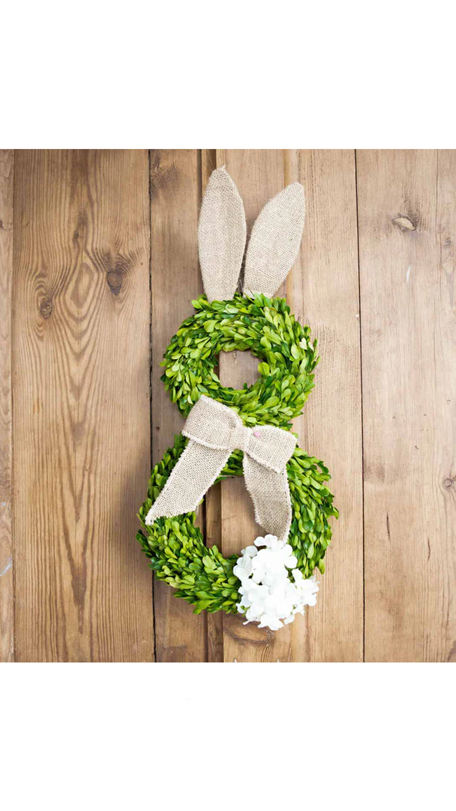 PRESERVED BOXWOOD BUNNY