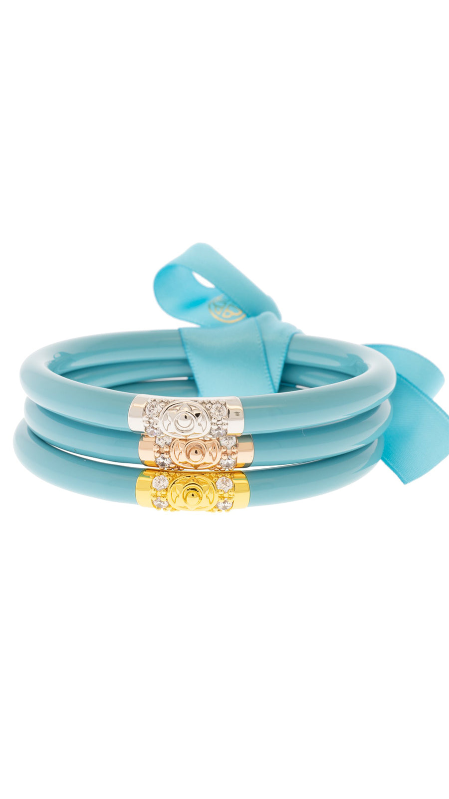 TURQUOISE BUDHA BANGLES