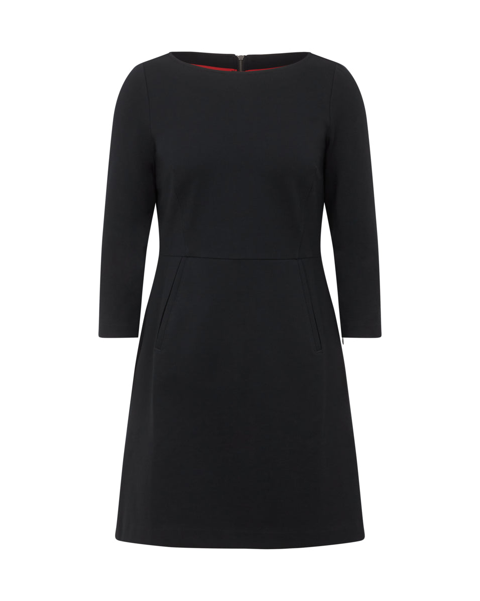 THE PERFECT A-LINE 3/4 SLEEVE DRESS
