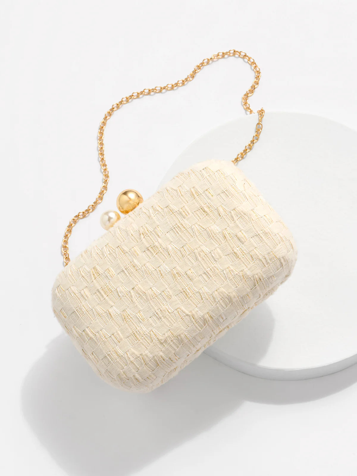 VEIL MINI IVORY BAG