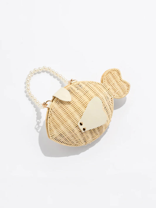 FISHY WOVEN BAG
