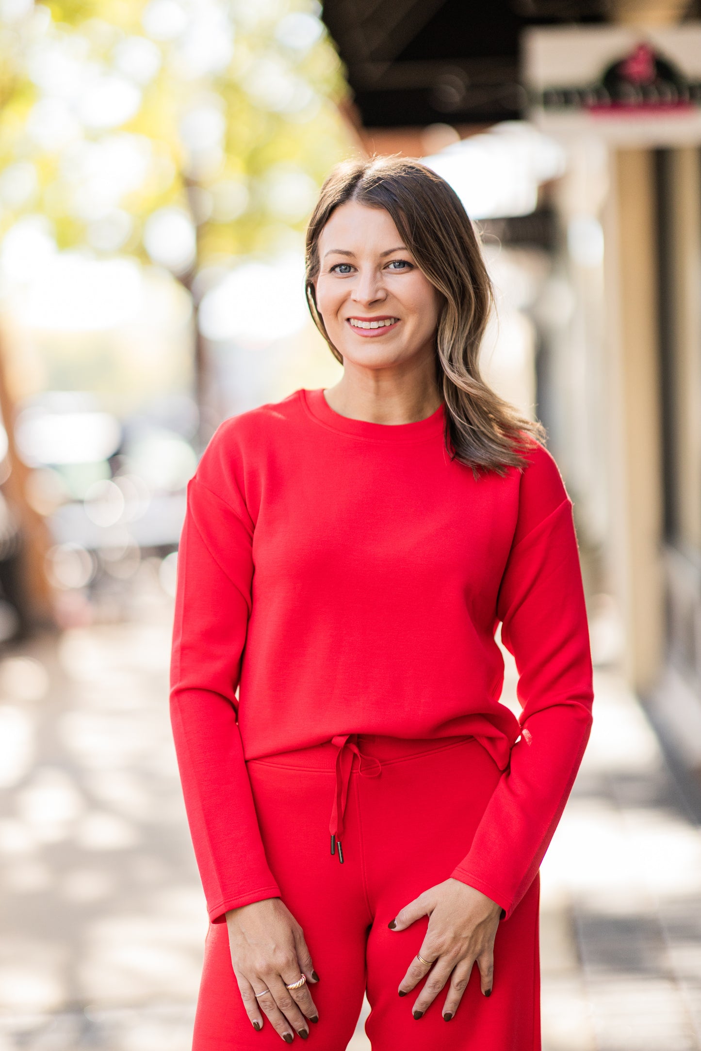 SPANX AIRESSENTIALS LONG SLEEVE TOP