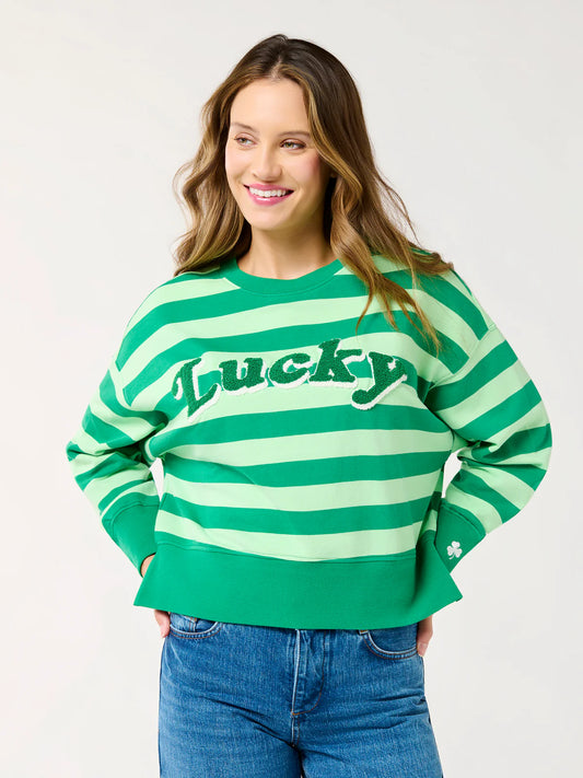 LUCKY STRIPE SWEATER