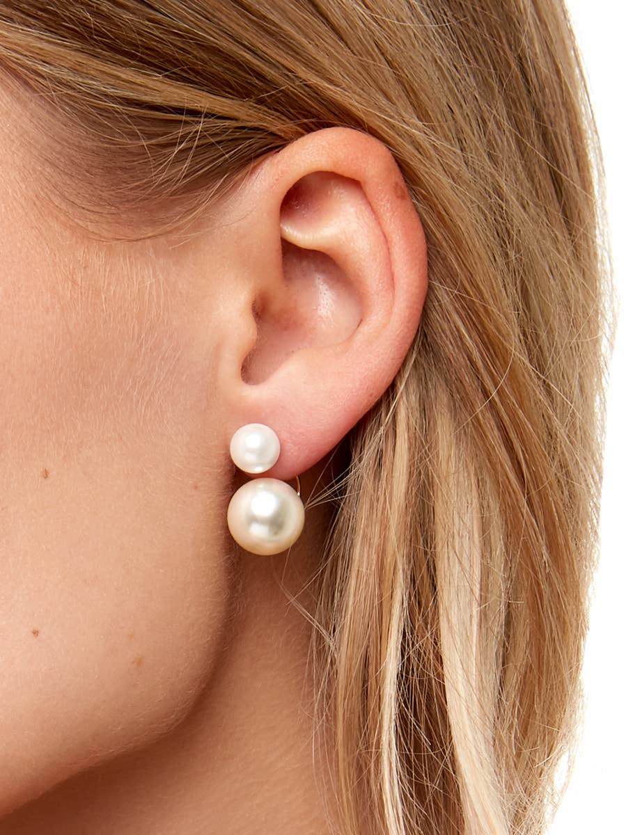PEARL JACKET EARRING