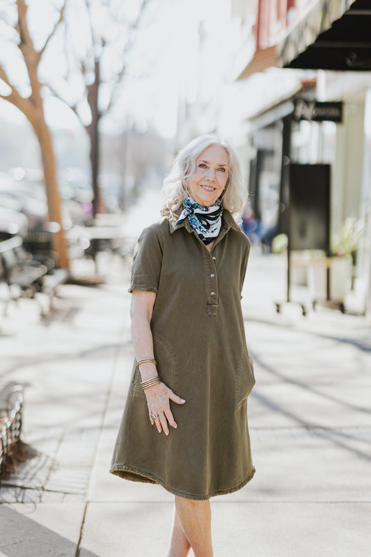 EVERYDAY KHAKI DRESS