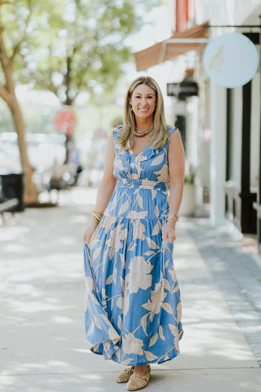 MALENE BLOOM MAXI DRESS