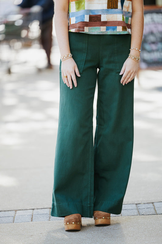 PINENEEDLE BREEZY DENIM PULL ON
