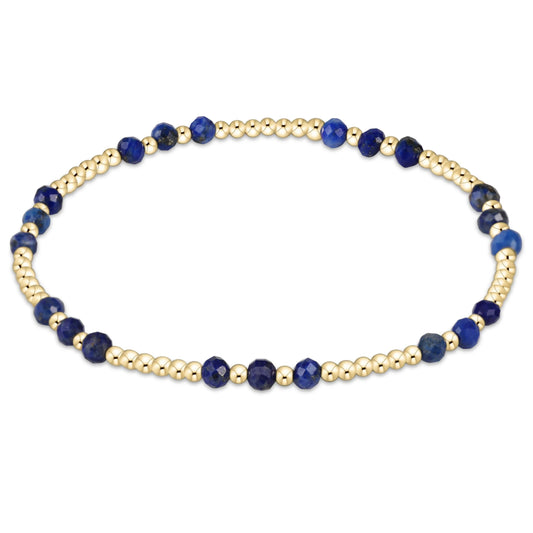 GOLD SIN 3MM BRACELET