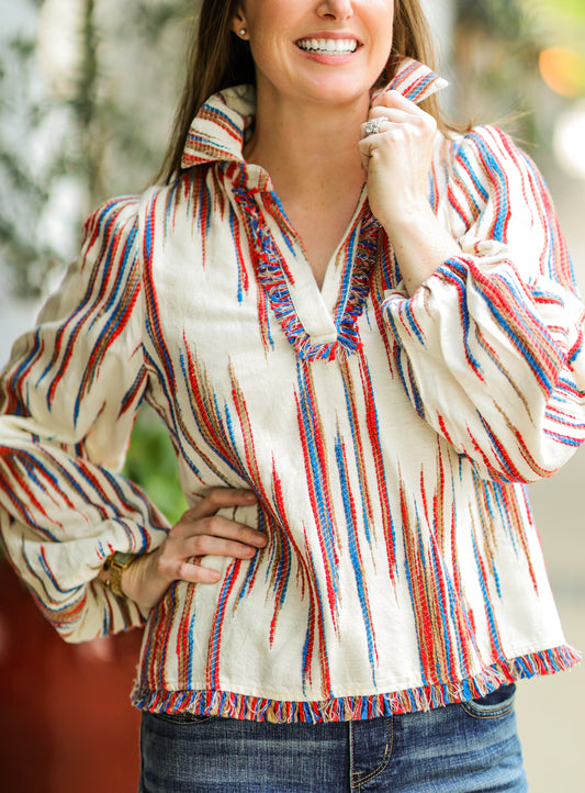 FESTIVE PATRIOT TOP