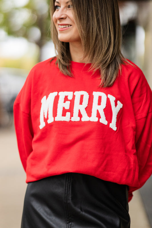 VERY MERRY SUNDAY SWEATSHIRT