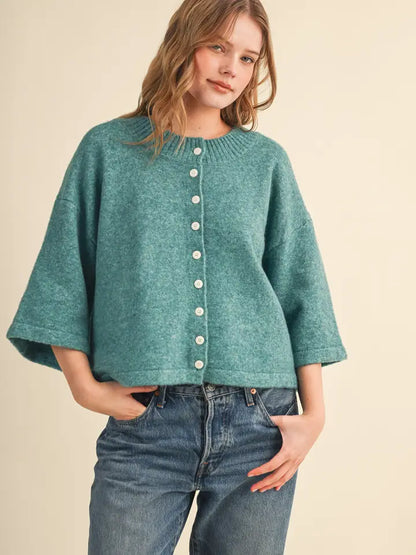 ELBOW SLEEVE SWEATER