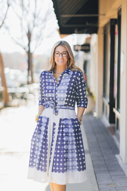 DOT PRINT MAZIEL DRESS