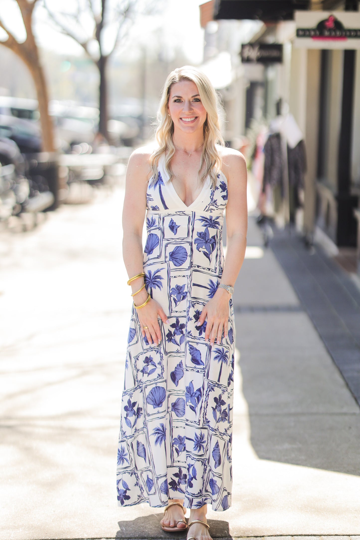 SYLVIE  PANEL MIDI DRESS