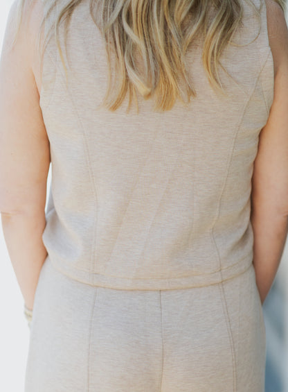 SHAWL COLLAR JUMPSUIT