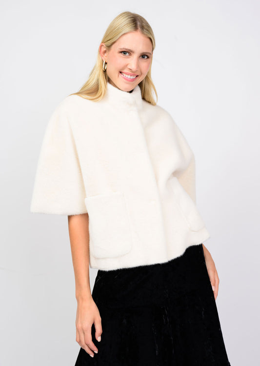 HOLIDAY CAPLET JACKET