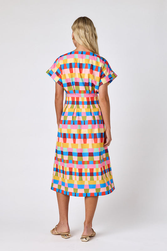 LENNOX DRESS IN PRISM