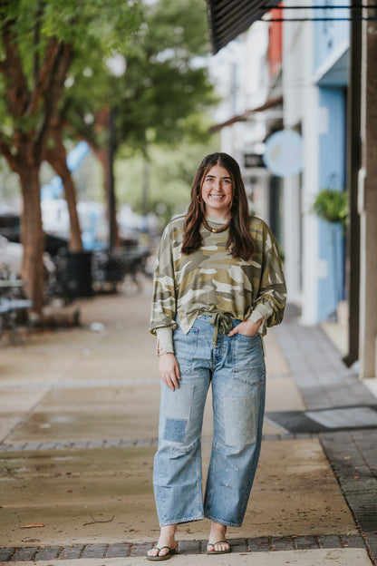 RIVIERA CAMO TRENTON TOP