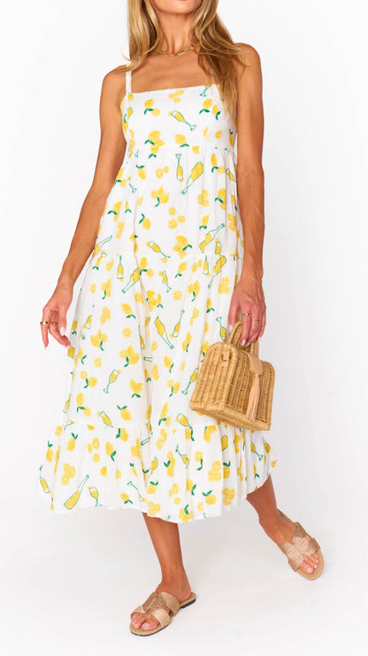 SUMMER FLING LIMONCELLO DRESS