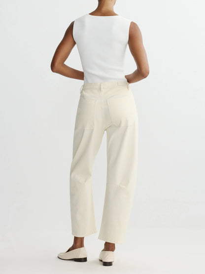 BILLIE CREAM JOGGER DENIM