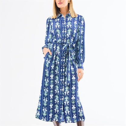 AVA IKAT DRESS