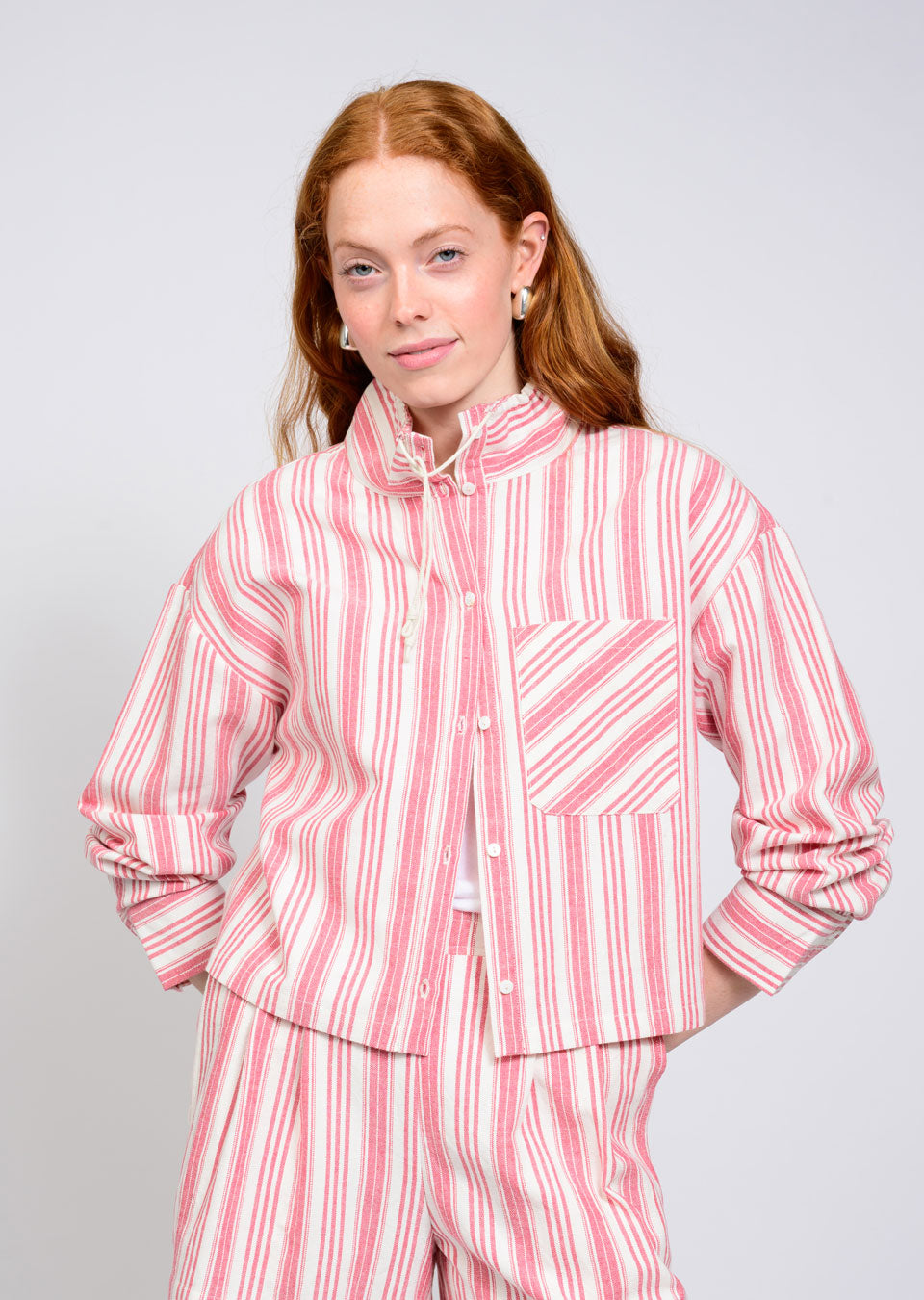 STRIPE SAILOR JACKET