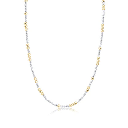 HOPE UNWRITTEN MIXED METAL NECKLACE