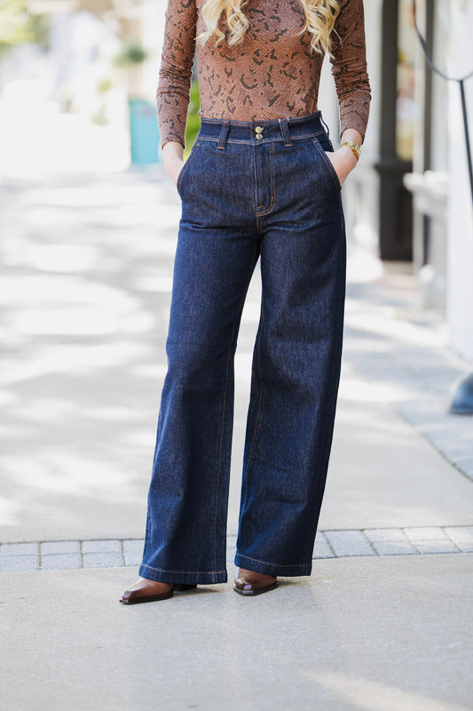 MIDNIGHT AIR ATELIER TROUSER DENIM