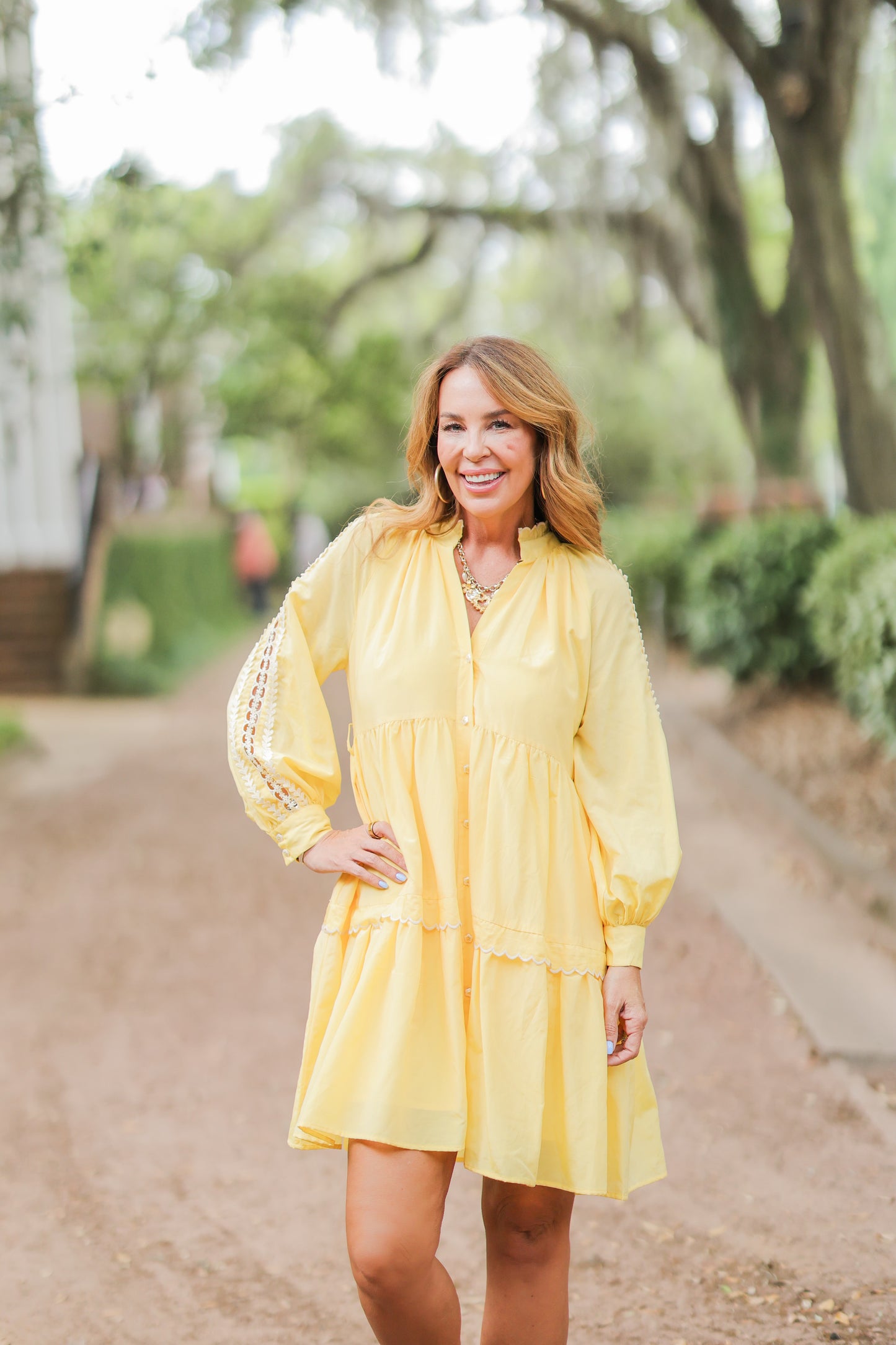 LEMON DROP MODAL DRESS