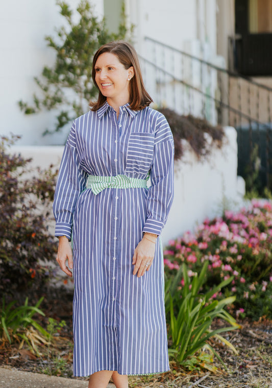 LIBBY STRIPE DRESS