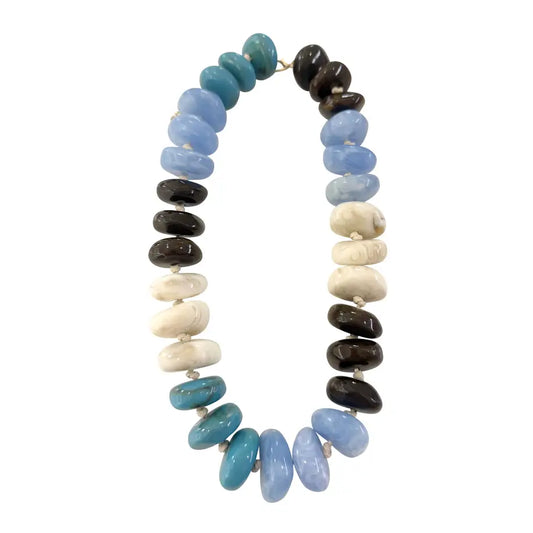 DELRAY CHUNKY BEADED NECKLACE