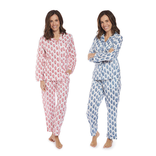 FLORAL COTTON PAJAMAS
