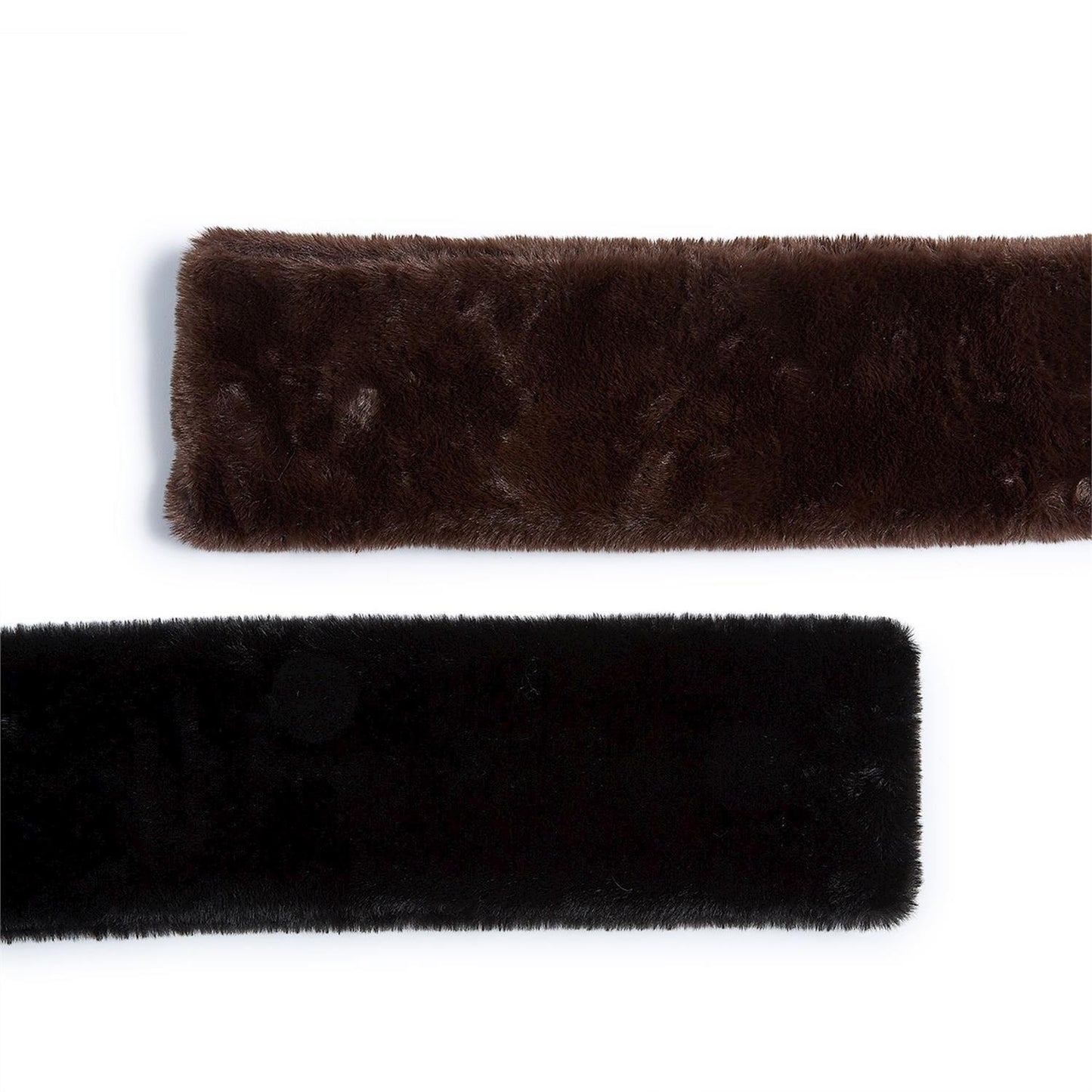 PULL THROUGH FAUX FUR SCARF