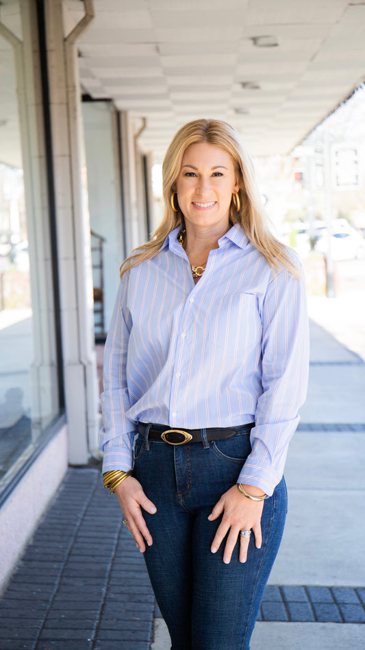 Elliott Lauren Bengal Striped Shirt