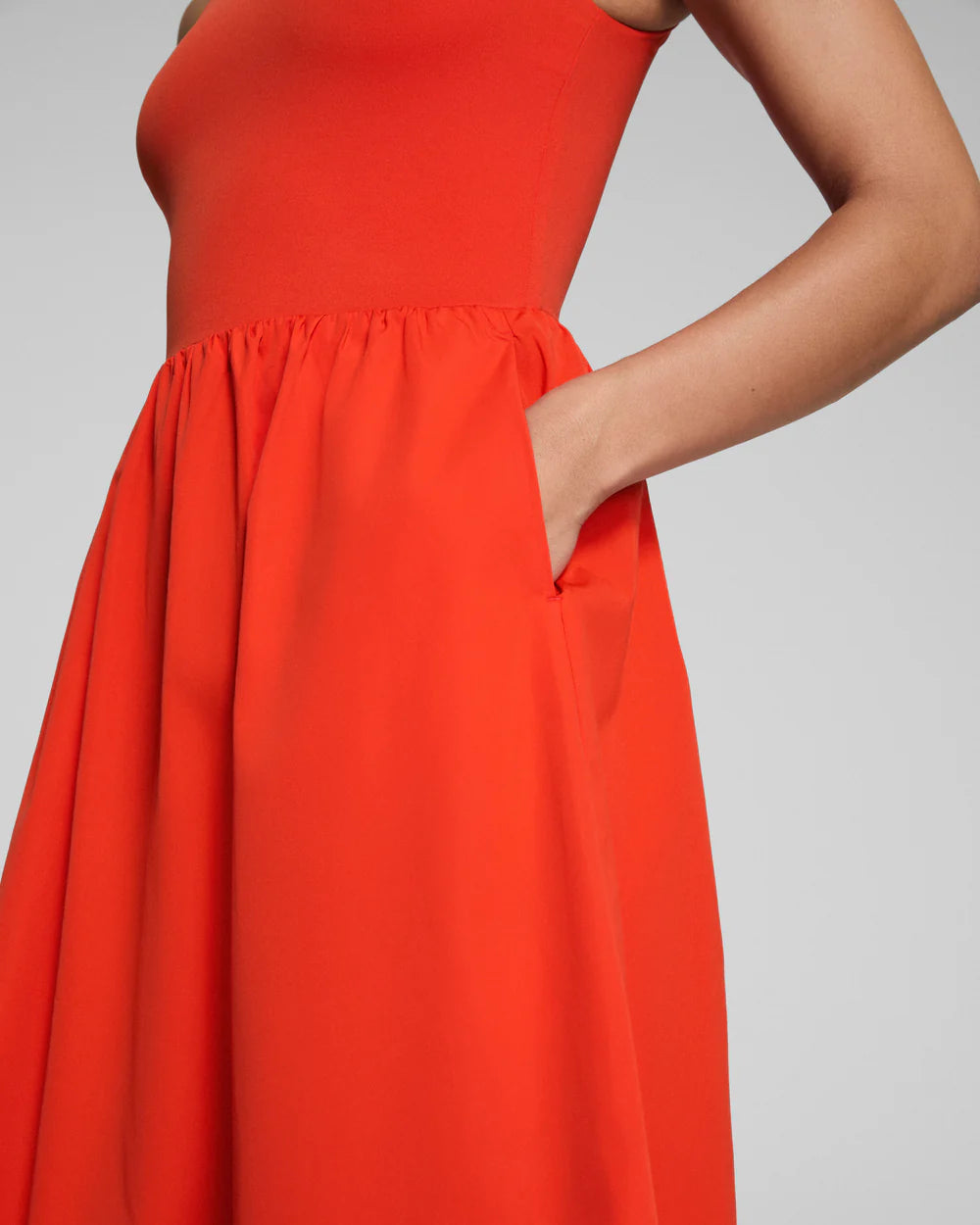 MIXED MEDIA SPANX DRESS