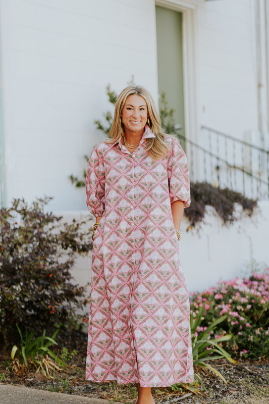 LEILA MORNING GLORY DRESS