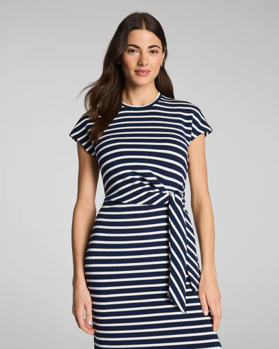 SPANX TIE WAIST MAXI DRESS