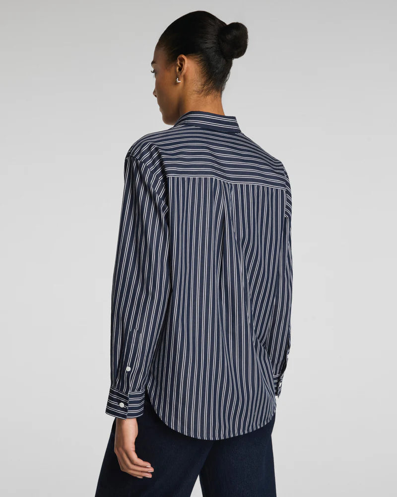 TIMELESS NAVY CLASSIC BUTTON TOP