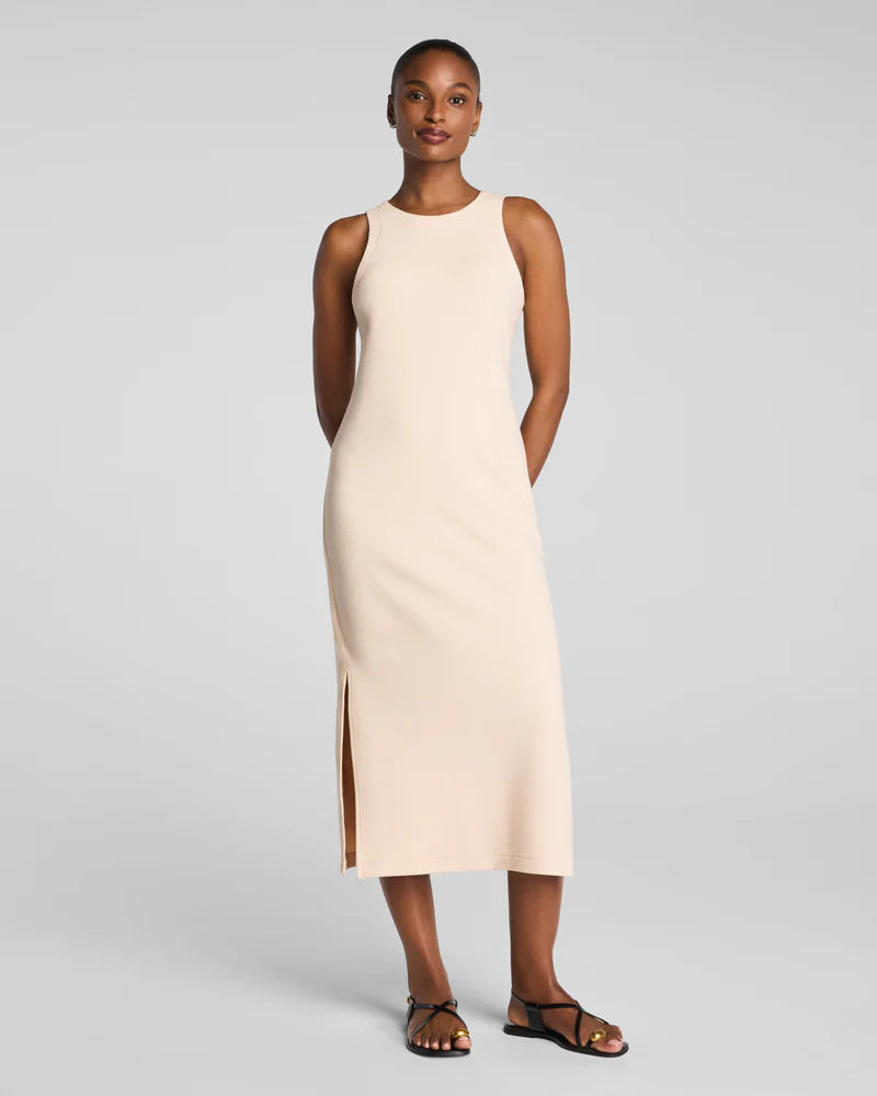 SPANX FRENCH RIB TANK MAXI DRESS