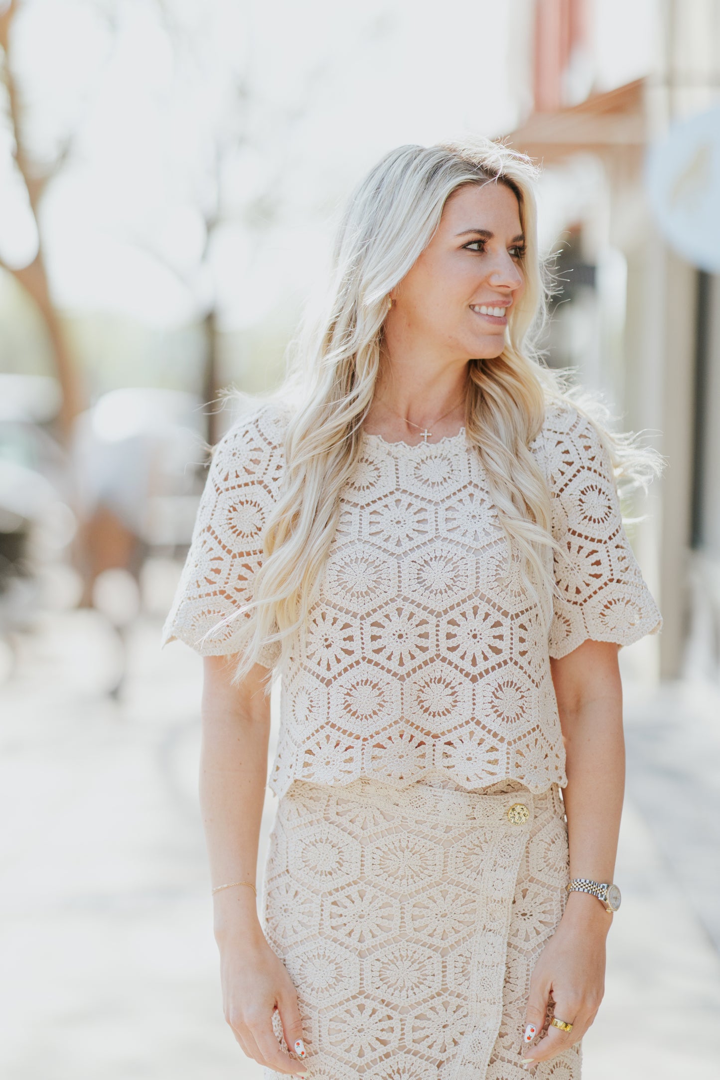 RAQUEL LACE TOP
