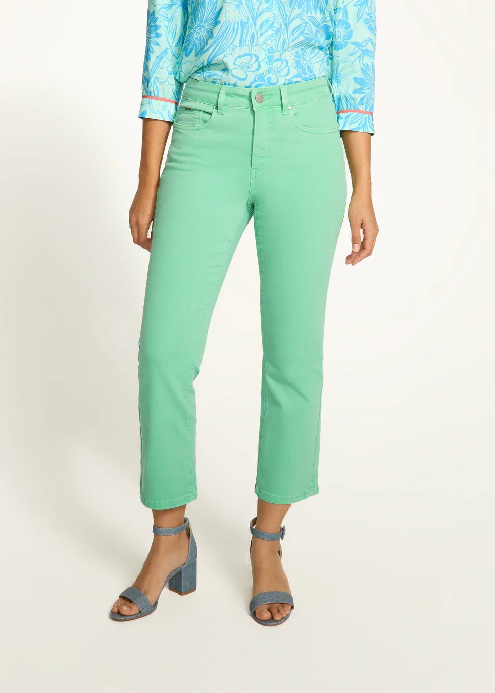 OLIVIA PATINA BOOT CROP JEANS