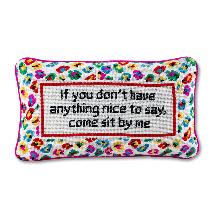 FURBISH NEEDLEPOINT PILLOWS