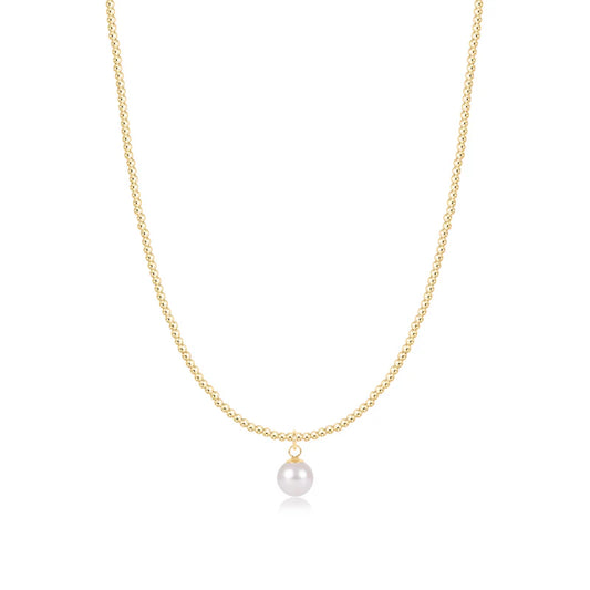 ENEWTON PEARL CHARM NECKLACE