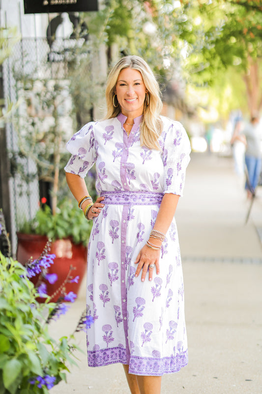 AMETHYST KIAWAH DRESS