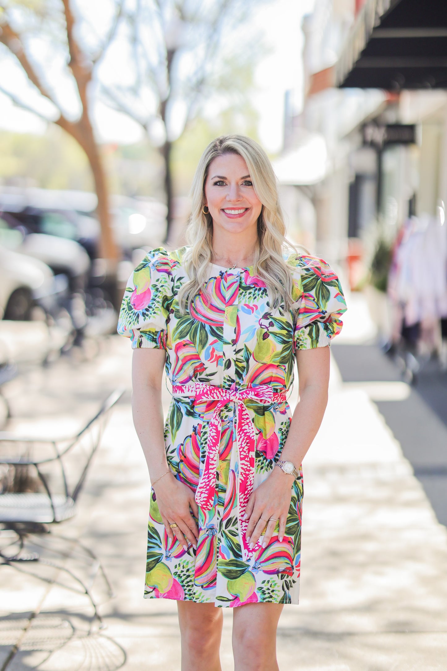 SKYLA BANANA POPS DRESS